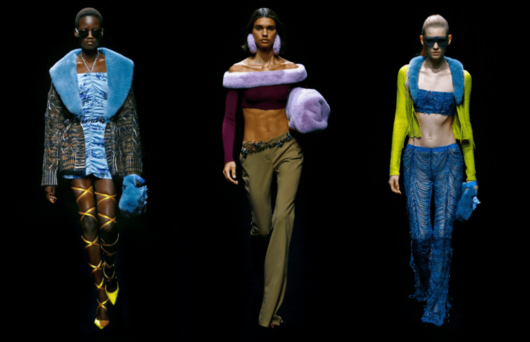 Des looks à moumoute dans lesquelles on verrait bien Mariah Carey @ Courtesy of Blumarine Fall 2021 Des looks à moumoute dans lesquelles on verrait bien Mariah Carey @ Courtesy of Blumarine Fall 2021