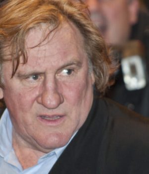 French actor Grard Depardieu at the premiere of 