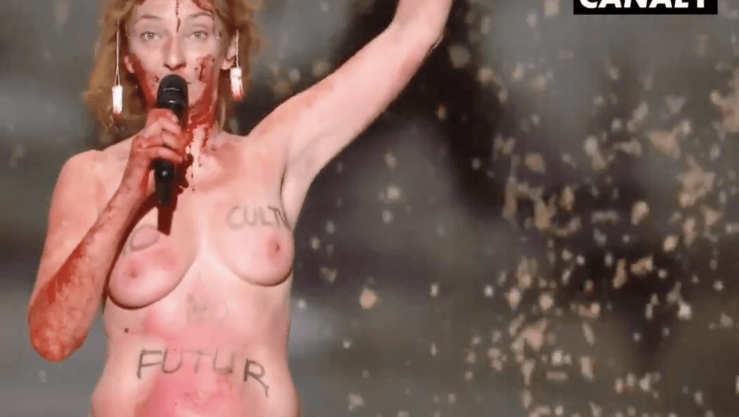 Durant les César, l’actrice Corinne Masiero a fait de la nudité un outil politique