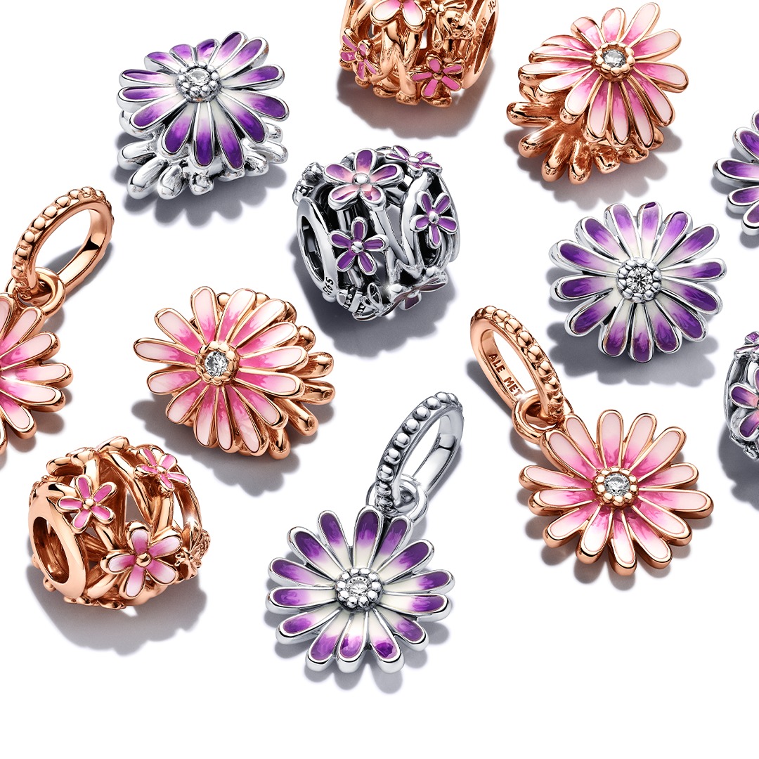 charms de la collection Pandora Garden