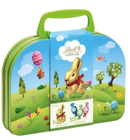 LINDT & SPRÜNGLI Valise Lapin Or Lait - 235 g- 12€79