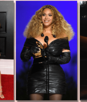 Les artistes Dua Lipa, Beyoncé et Harry Styles à la cérémonie des Grammys Awards 2021