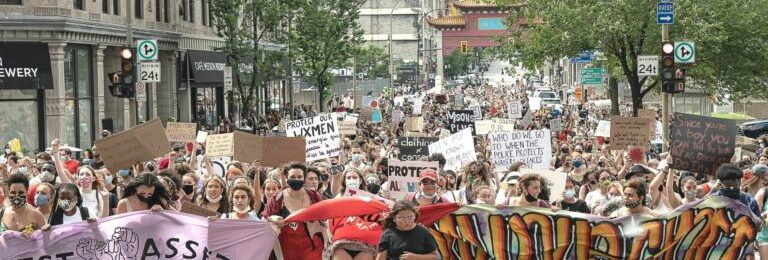 Manifestation Montréal