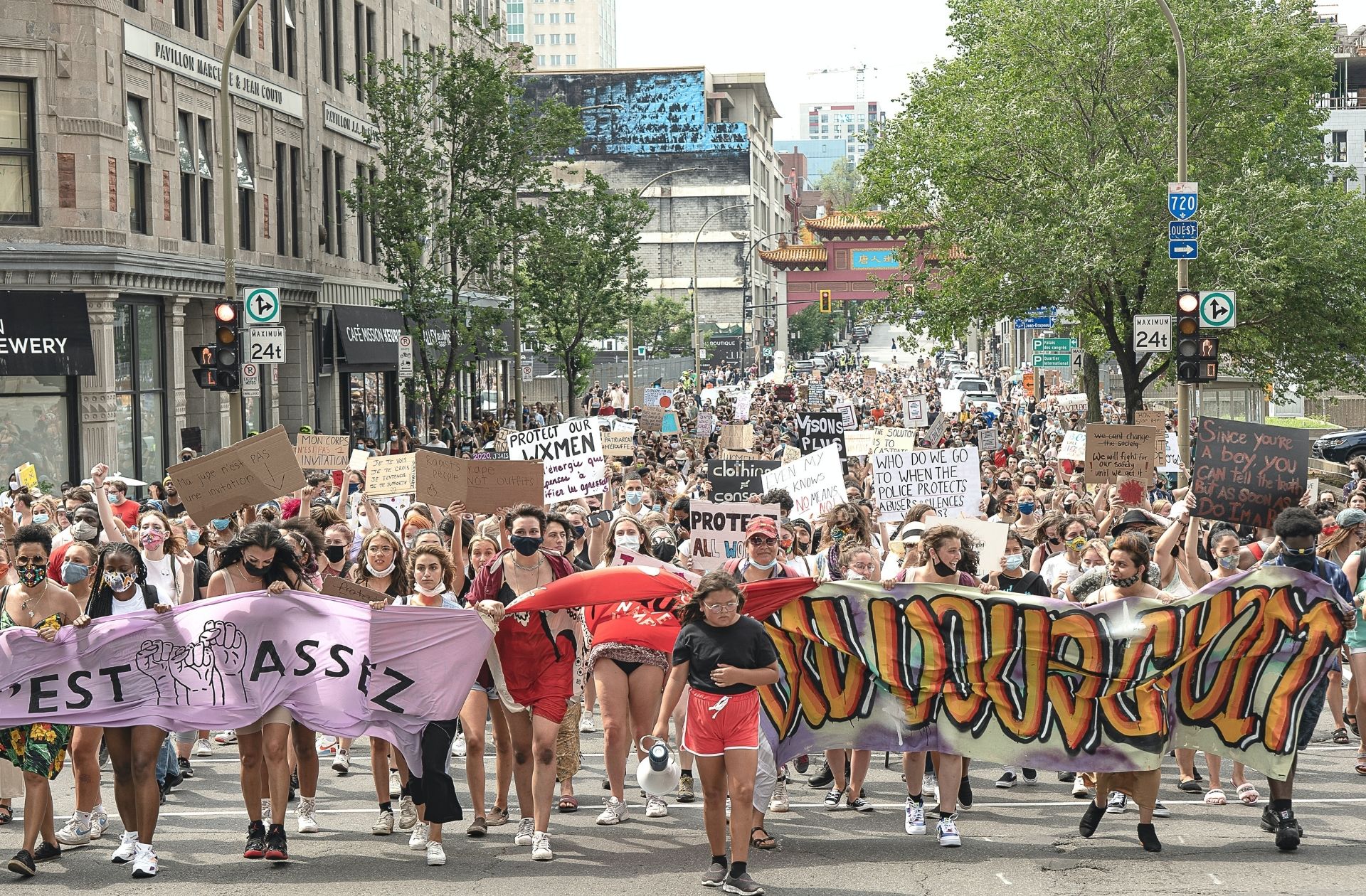 Manifestation Montréal