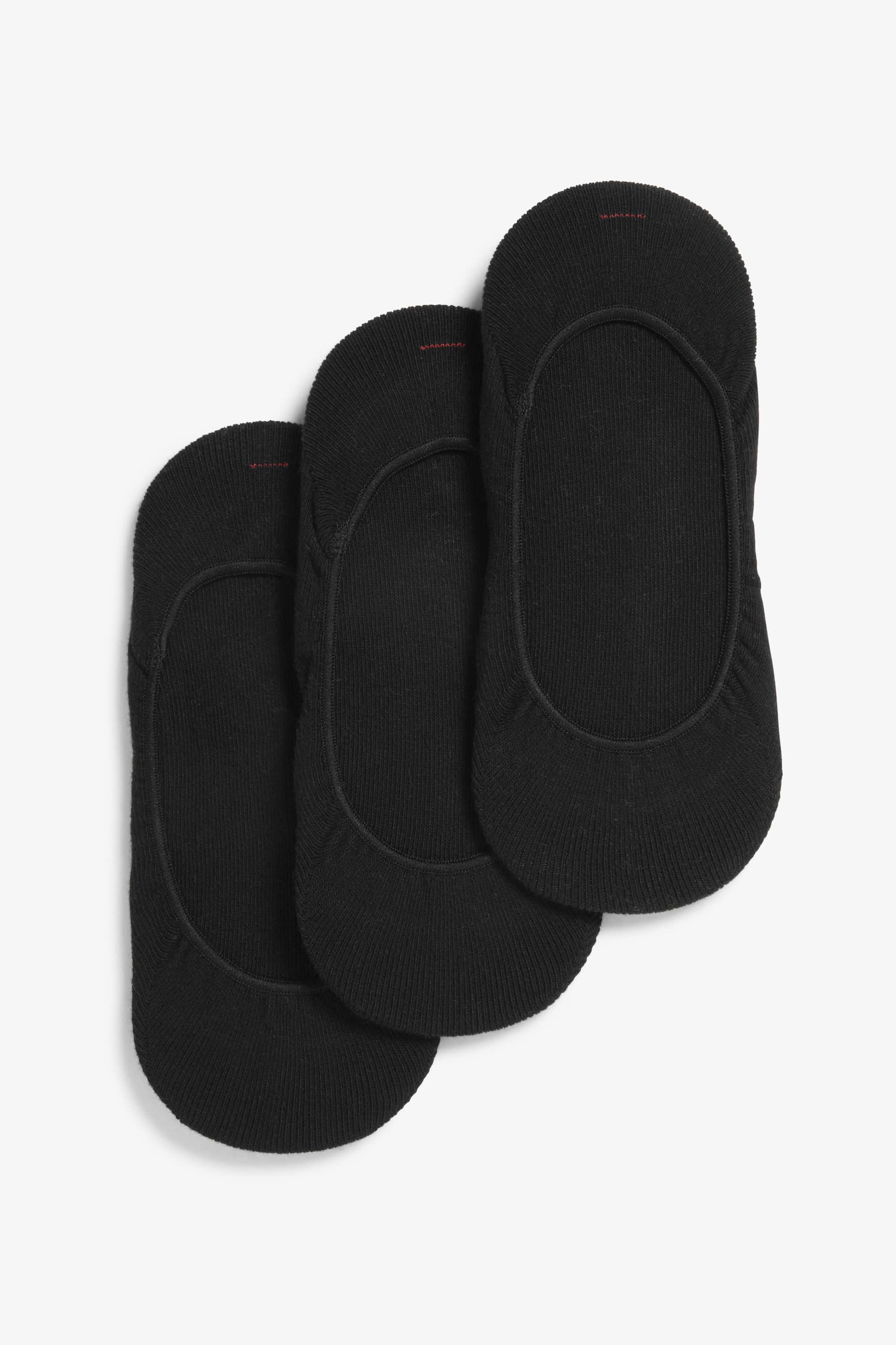Chaussettes invisibles pour ballerines, Monki, 6 € les 3 paires. Chaussettes invisibles pour ballerines, Monki, 6 € les 3 paires.