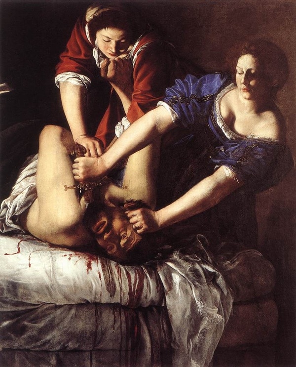 Judith décapitant Holopherne, 1612-14