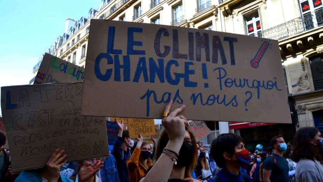 Marche pour le climat // Source : Jeanne Menjoulet