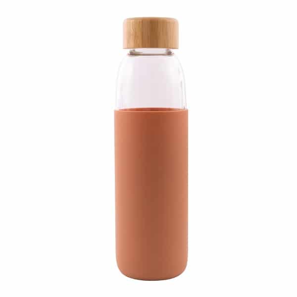 Gourde en verre borosilicate solide avec manchon en silicone, 18,90 €. Gourde en verre borosilicate solide avec manchon en silicone, 18,90 €.
