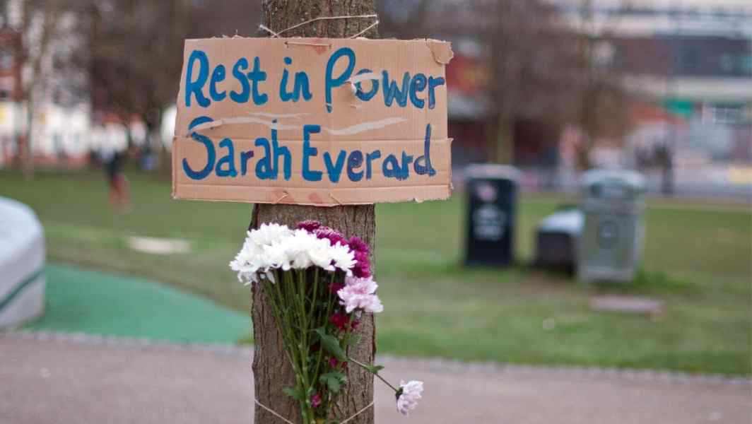 Veillée en hommage à Sarah Everard à Sheffield
