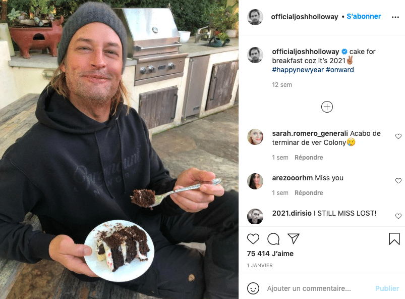 Josh Holloway-Sawyer : aujourd’hui