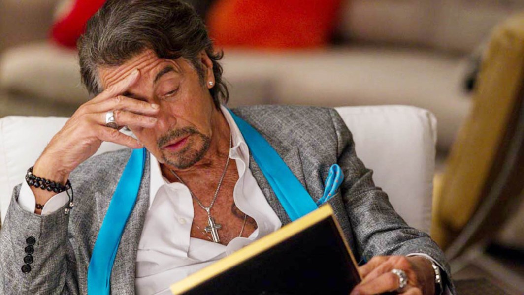 L'acteur Al Pacino dans le film "Danny Collins" (2015)