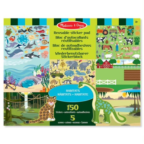 Bloc D’Autocollants Réutilisables - Melissa & Doug - 5,99 €