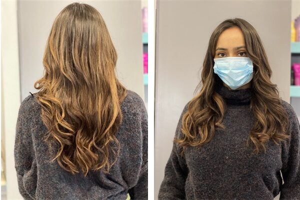 Notre chevelure avec les extensions Notre chevelure avec les extensions