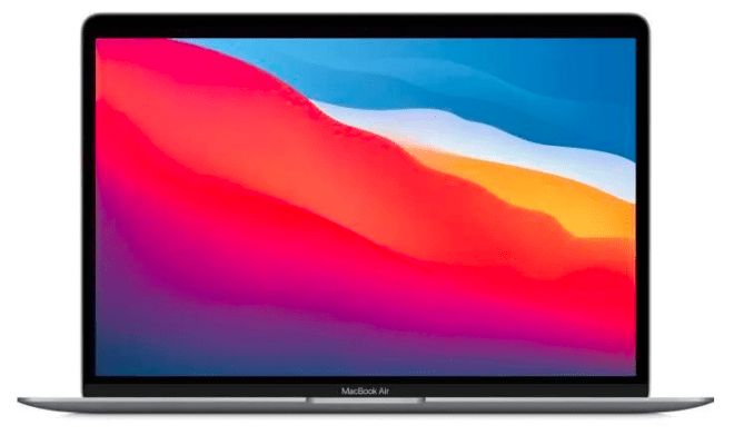 13,3" MacBook Air (2020) - Puce Apple M1 - RAM 8Go - Stockage 256Go - Gris Sidéral - AZERTY