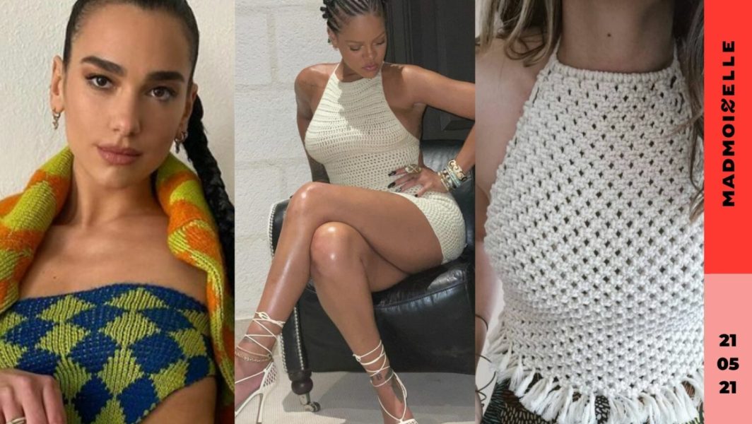 L’été arrive et on crushe déjà sur des hauts en crochet et macramé