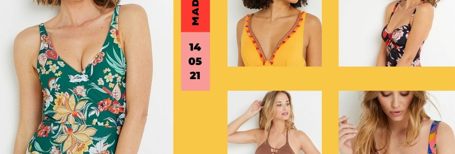 9 maillots de bain une pièce Rougegorge en promo sur le site de La Redoute