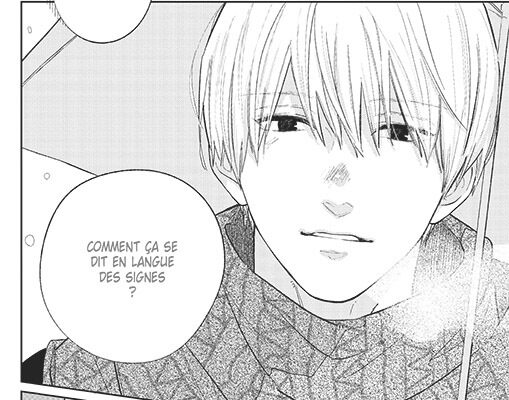 La rencontre entre les deux personnages du manga a signe of affection La rencontre entre les deux personnages du manga a signe of affection