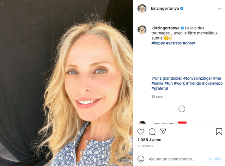 Tonya Kinzinger: aujourd'hui Tonya Kinzinger: aujourd'hui