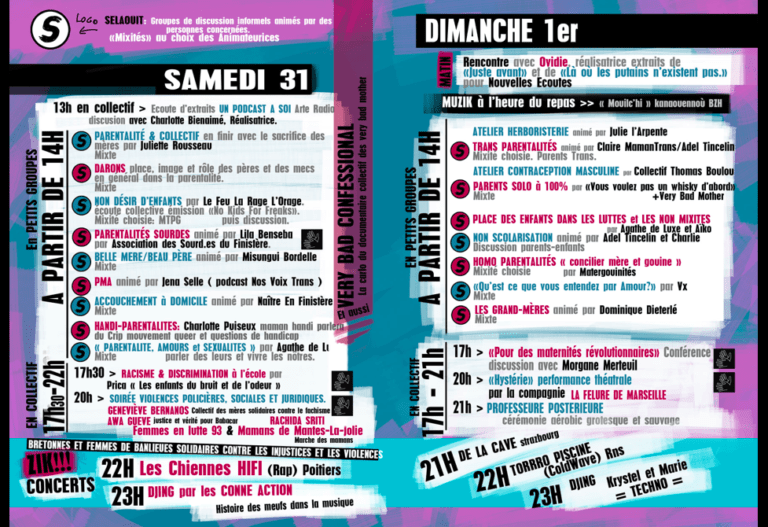 Le programme complet du festival est à retrouver sur la page Facebook du collectif ! Le programme complet du festival est à retrouver sur la page Facebook du collectif !