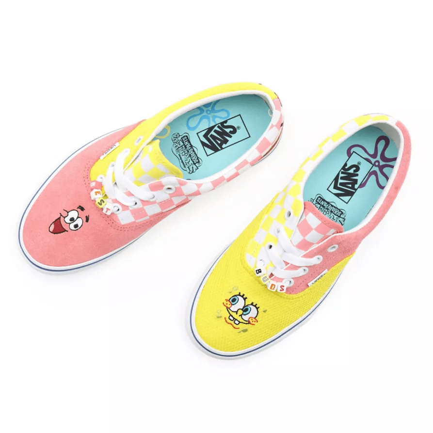 Chaussures Spongebob x Vans Era, 90€.