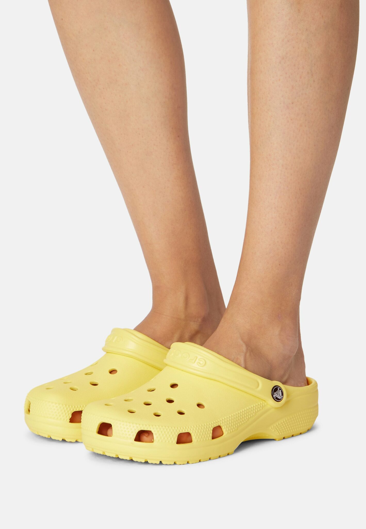 Crocs jaunes unies