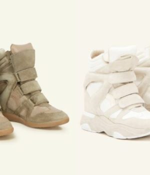 Impossibles à oublier, les baskets compensées Isabel Marant reviennent…