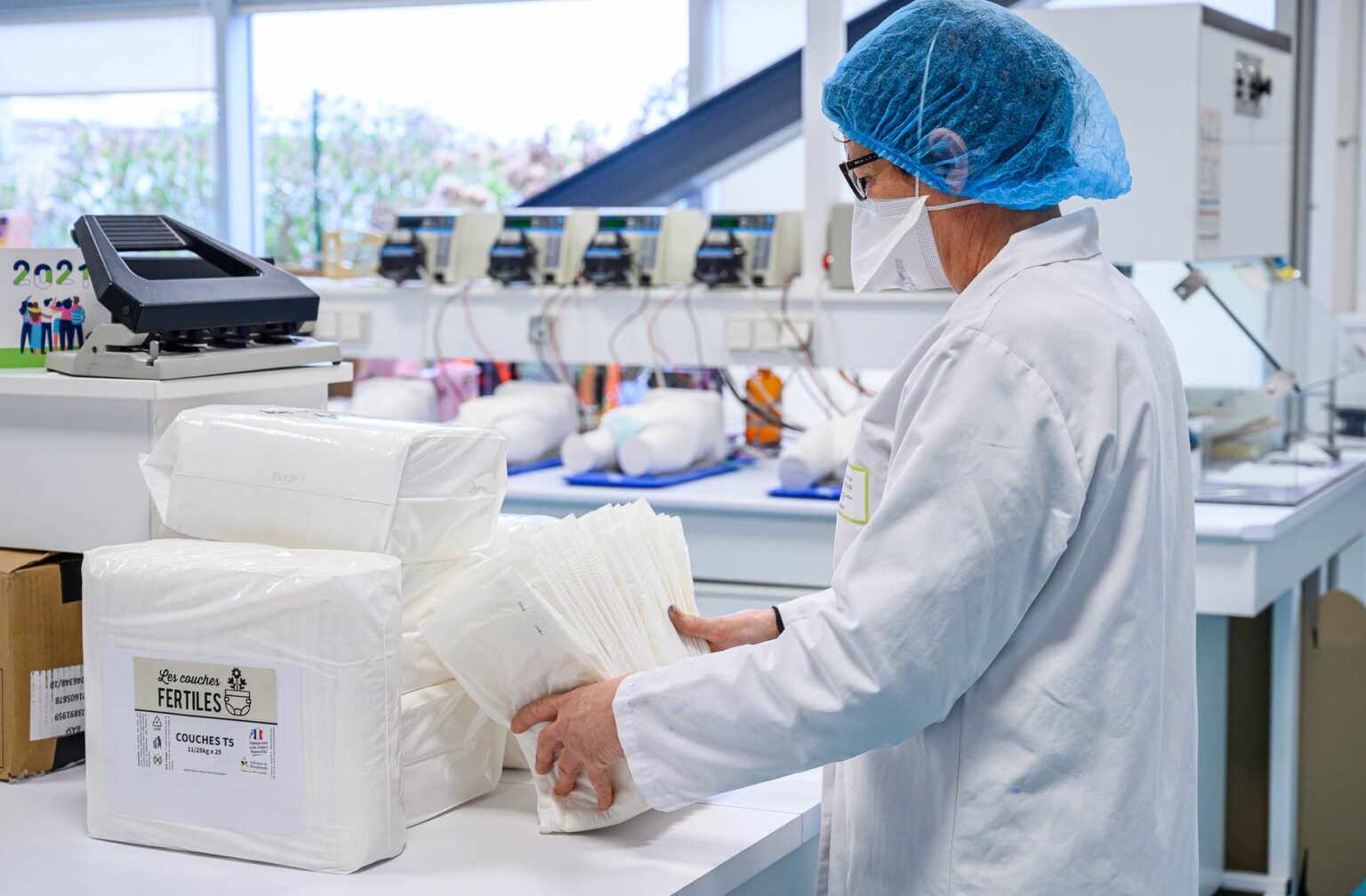 Bonne nouvelle écolo une couche française 100 compostable est en train d’être développée