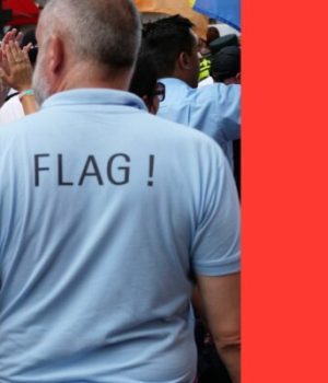 flag marche des fiertes paris 2018