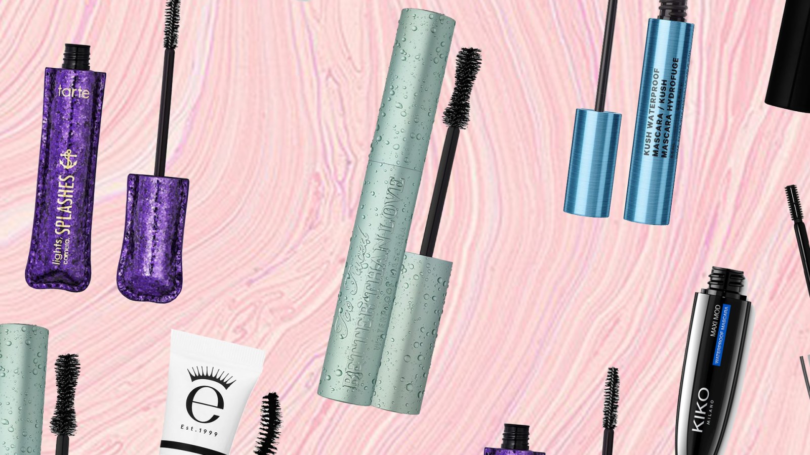 7 mascaras waterproof qui ne bougeront pas, coûte que coûte, cet été