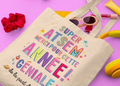 Tote Bag personnalisable - Etsy - 12,00 € Tote Bag personnalisable - Etsy - 12,00 €