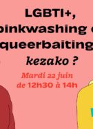 LGBTI+, pinkwashing et queerbaiting : kezako ? Live-Twitch du 22 juin 2021