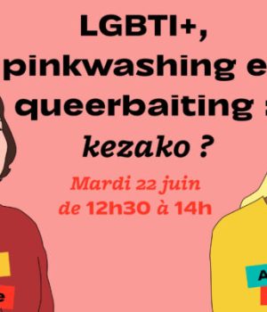 LGBTI+, pinkwashing et queerbaiting : kezako ? Live-Twitch du 22 juin 2021