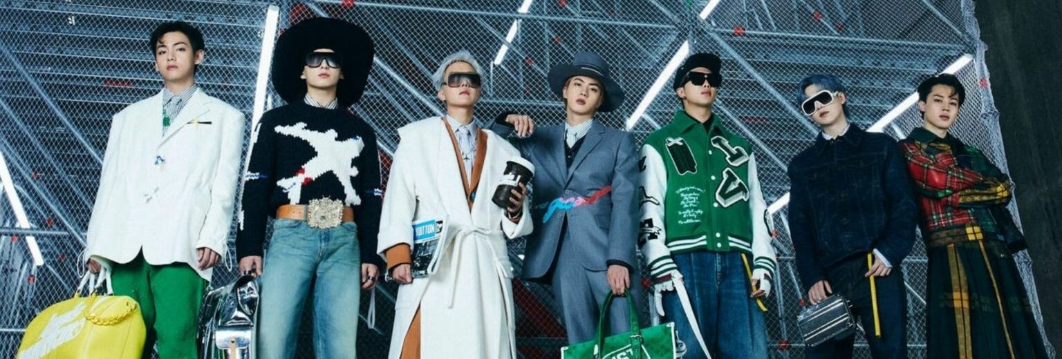 Le groupe de K-Pop BTS vient de défiler pour Louis Vuitton automne-hiver 2021-2022