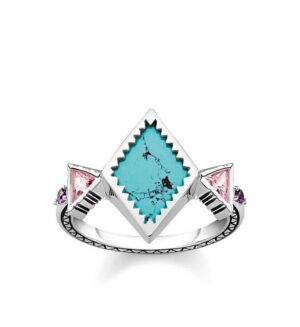 Bague-turquoise-Thomas-Sabo Bague-turquoise-Thomas-Sabo