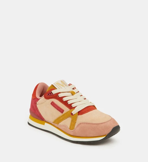 Baskets basses en cuir suédé, M.Moustache, 66€ au lieu de 110€