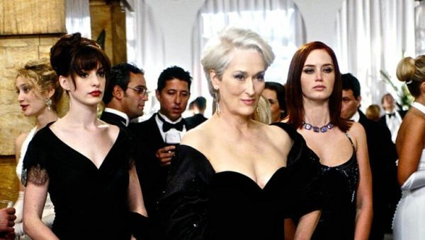 Anne Hathaway, Meryl Streep et Emily Blunt dans Le Diable s'habille en Prada