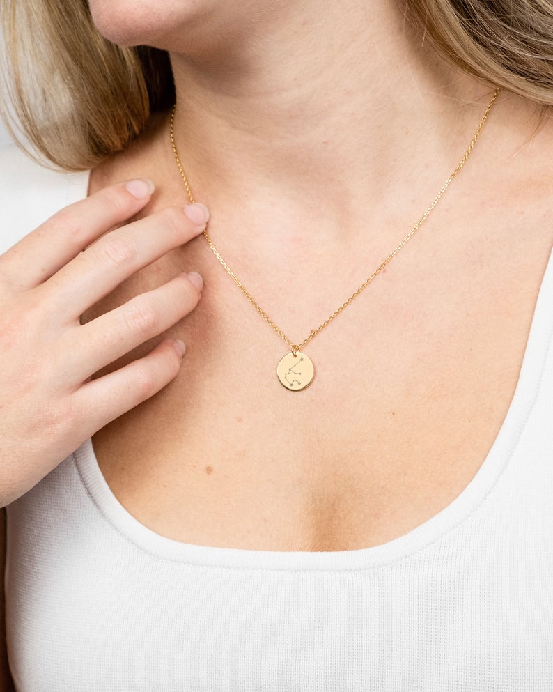 Collier-médaillon-constellation