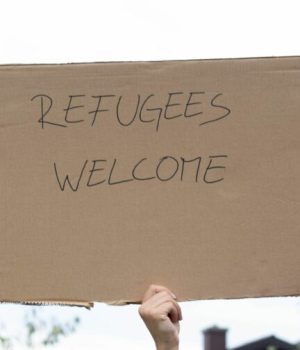 refugees welcome – marco verch flickr