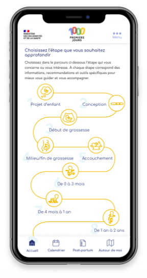 On a testé pour vous l’appli des 1000 premiers jours créée par le gouvernement pour les parents