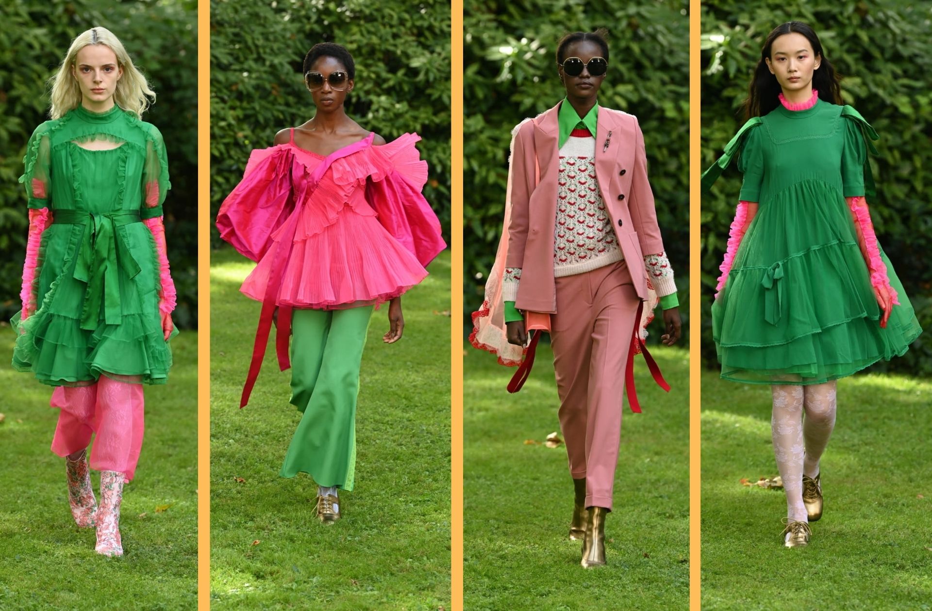 Collection Bora Aksu printemps-été 2022.