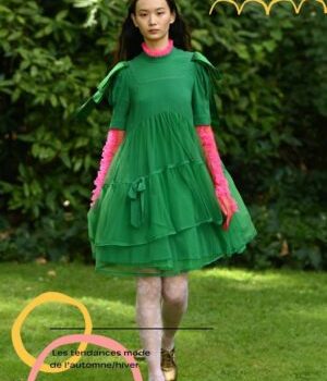 Couleur de la nature et du virtuel, le vert franc fait vibrer les vêtements Couleur de la nature et du virtuel, le vert franc fait vibrer les vêtements