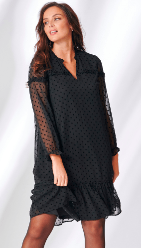 robe-fluide-noire-blancheporte