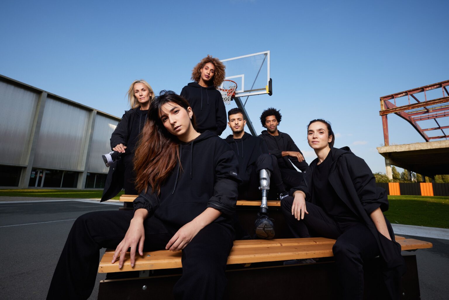 Un visuel de la collection Decathlon x Jo de Paris 2024. © Decathlon Un visuel de la collection Decathlon x Jo de Paris 2024. © Decathlon