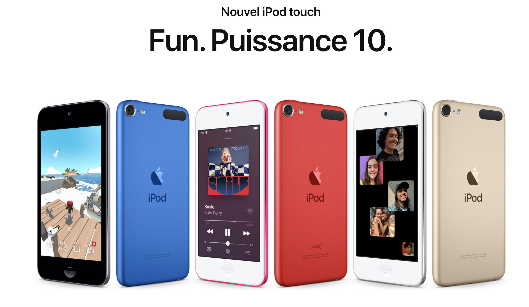 Apple vend aujourd’hui des iPods Touch à partir de 249€.