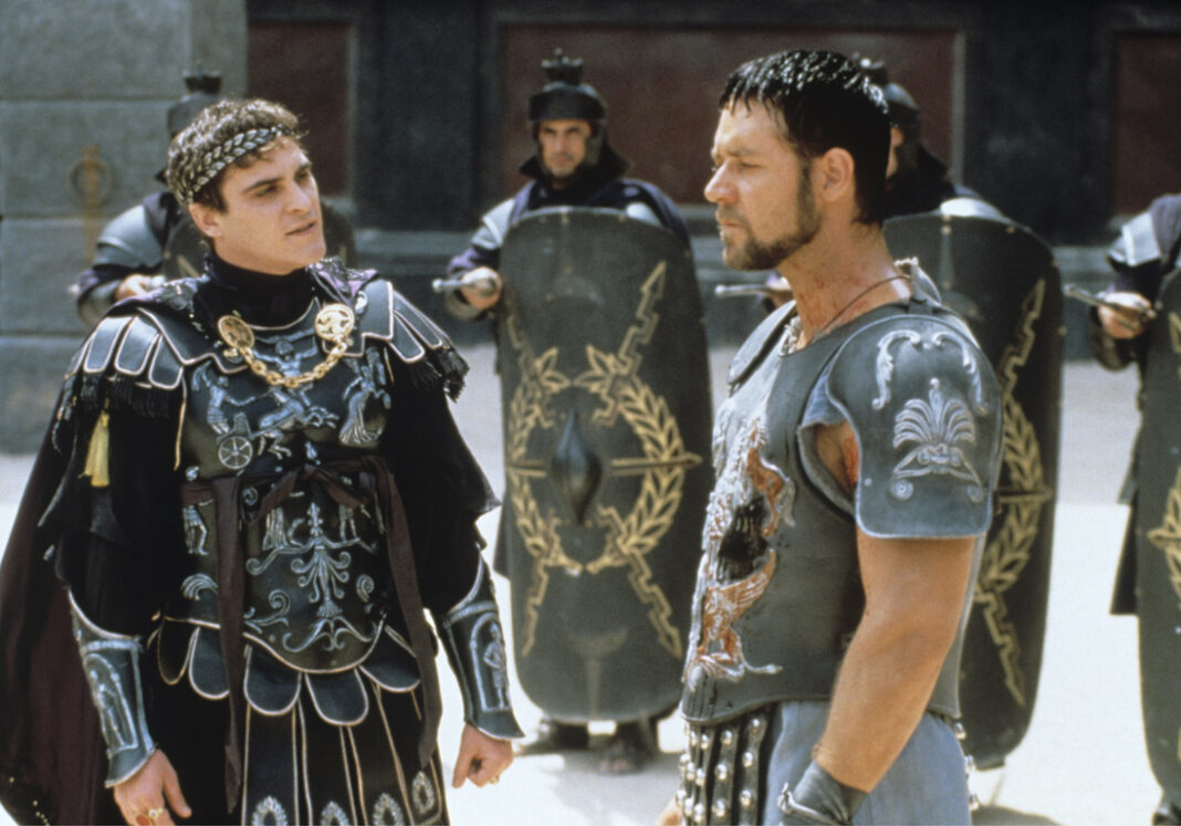 Film de Ridley SCOTT
Joaquin PHOENIX et Russell CROWE Film de Ridley SCOTT
Joaquin PHOENIX et Russell CROWE