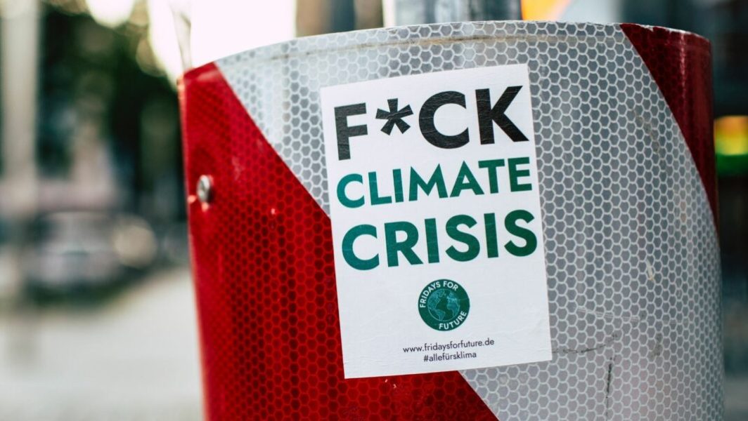 sticker fuck climate crisis