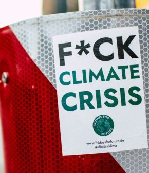 sticker fuck climate crisis