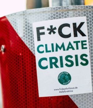 sticker fuck climate crisis