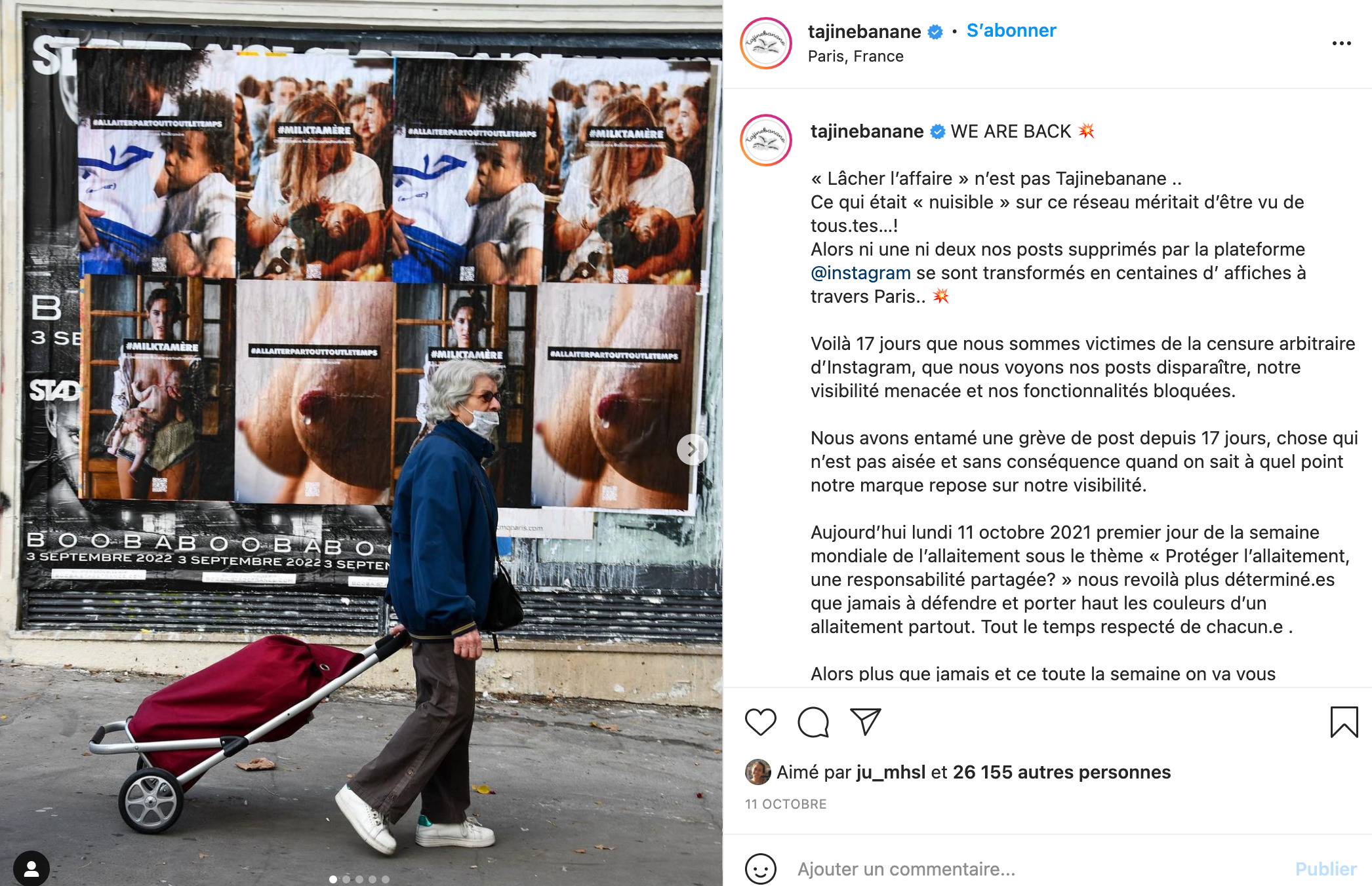 Il faut qu’on parle du fait de boire (ou goûter) le lait maternel quand on est adulte