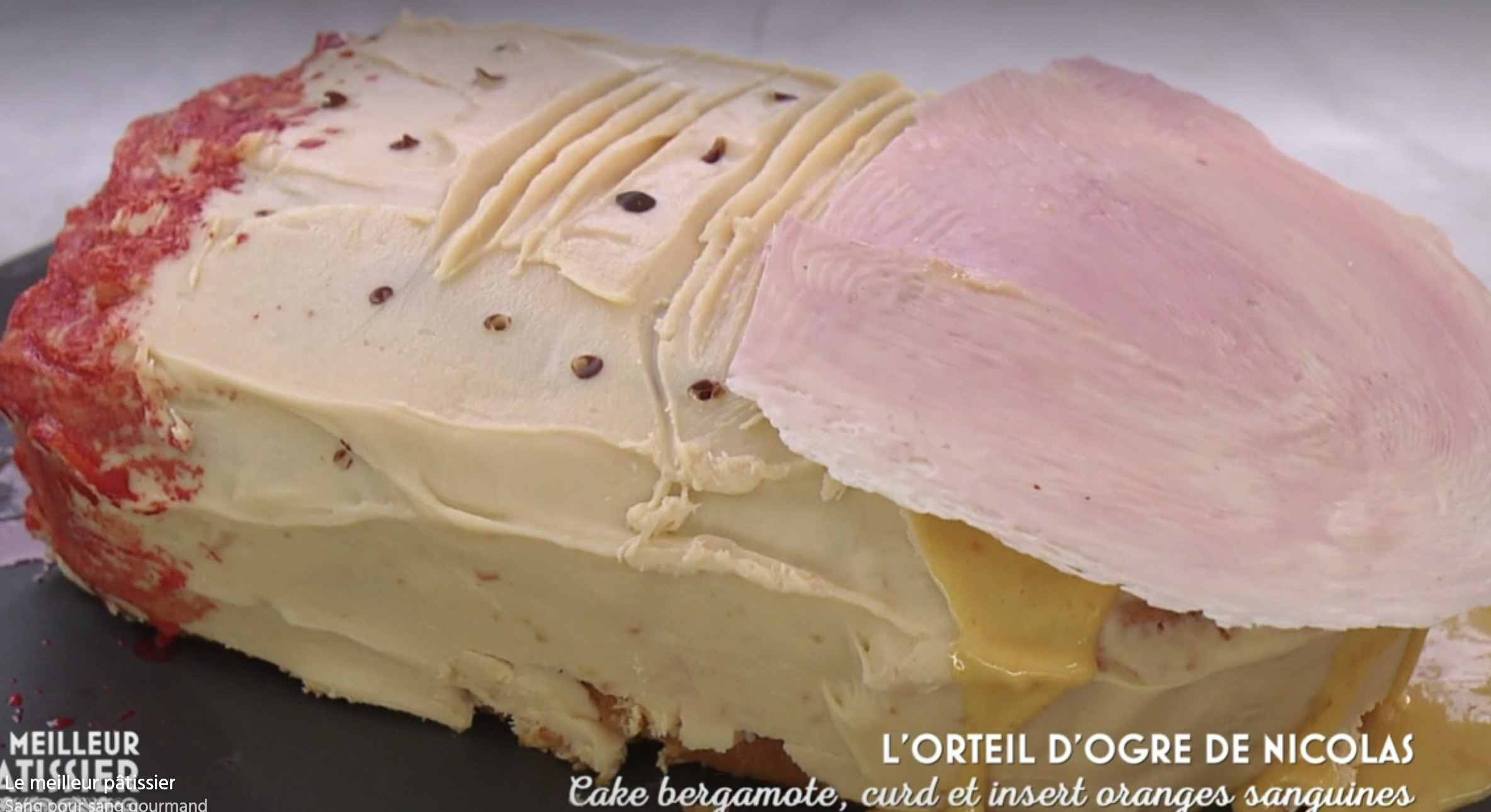 Orteil en gâteau de Nicolas